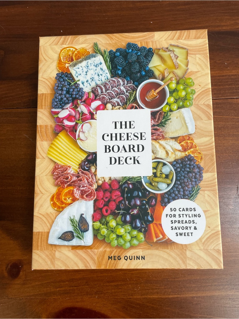 Meg Quinn Cheese Board Deck — Multicolor Food Styling Cards - Picture 1 of 2